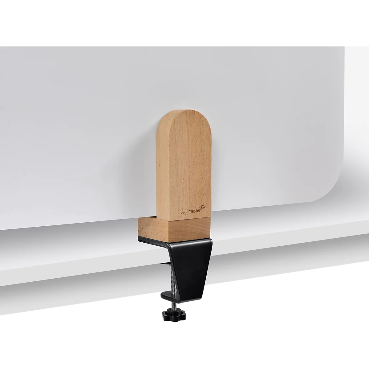 Legamaster Whiteboard-Tischtrennwand Elements, Stahl emailliert, inkl. 2 Tischklemmen, B 1600 x H 600 x T 11 mm